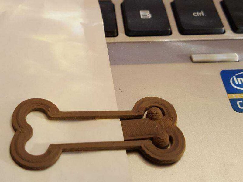 Boneclip Kitap Ayracı Klips Plastik Aparat