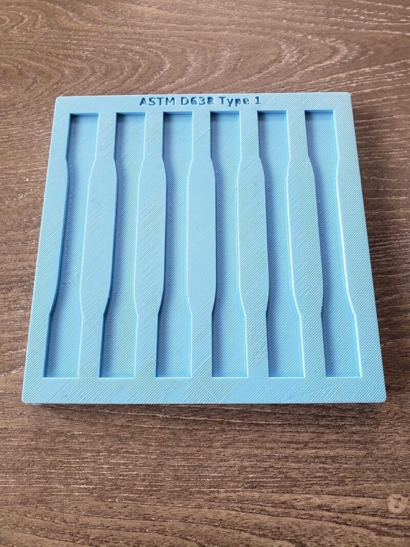 Astm D638 Tip 1 Kalıp (Olumlu Ve Negatif) Plastik Aparat - Görsel 3