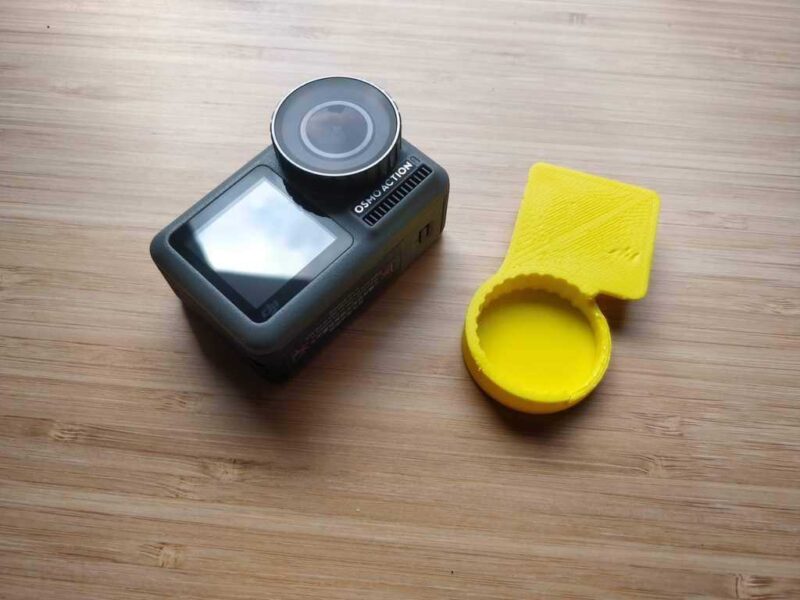 Osmo Aksiyon Lens Kapağı + Ekran Koruyucu Plastik Aparat - Görsel 2
