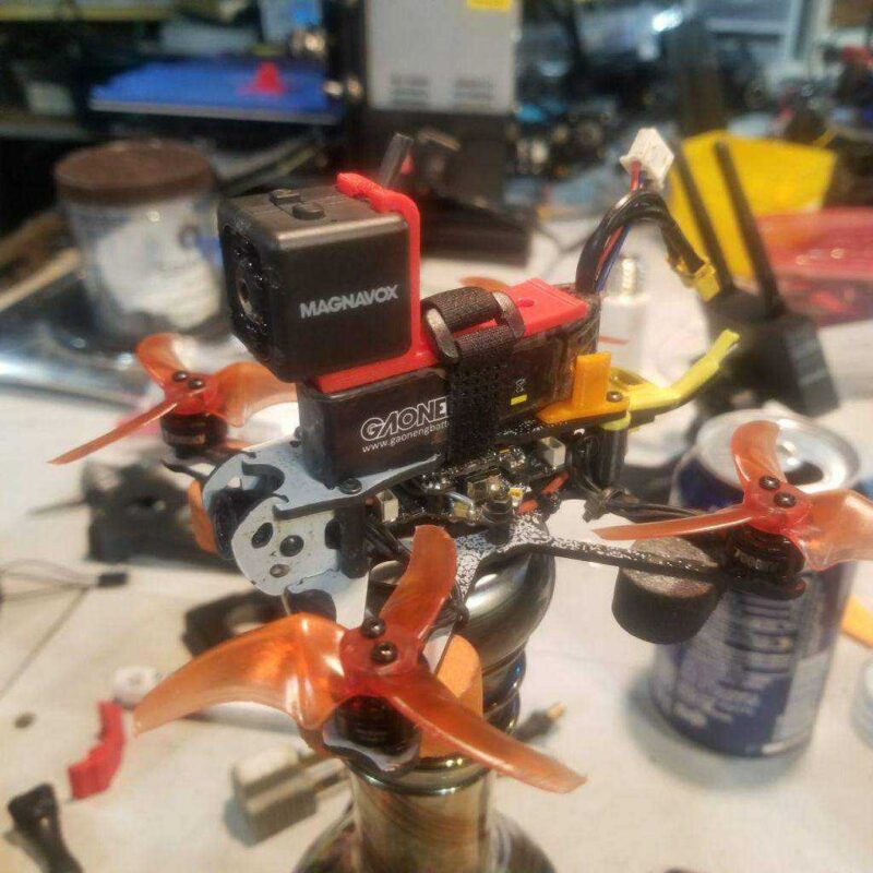 Sq11 Tinyhawk Freestyle Kamera Tutucu Plastik Aparat - Görsel 2