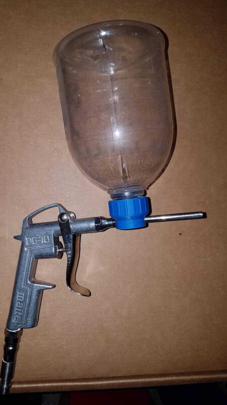 Sandblaster Şişe Kapağı Plastik Aparat