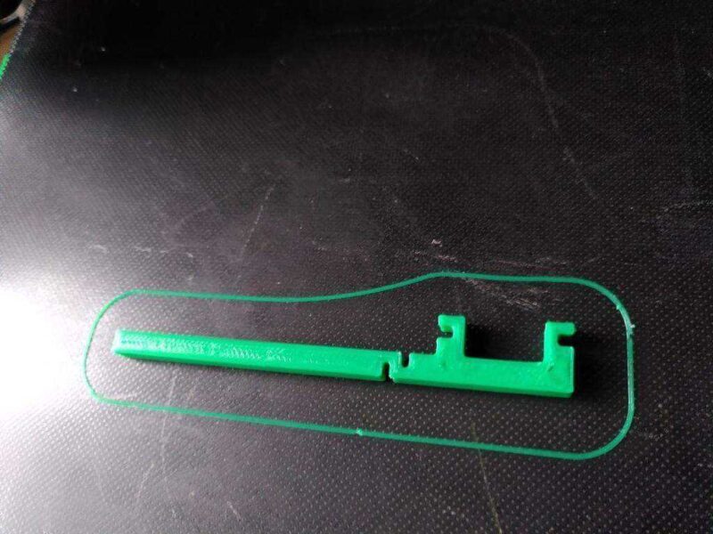 Diş İpleri Tutucu Plastik Aparat - Görsel 2