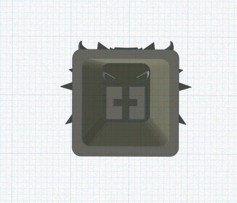 Witcher 3 Keycap Kurt Biblo Dekoratif Hediyelik Süs Eşyası Maket - Görsel 4