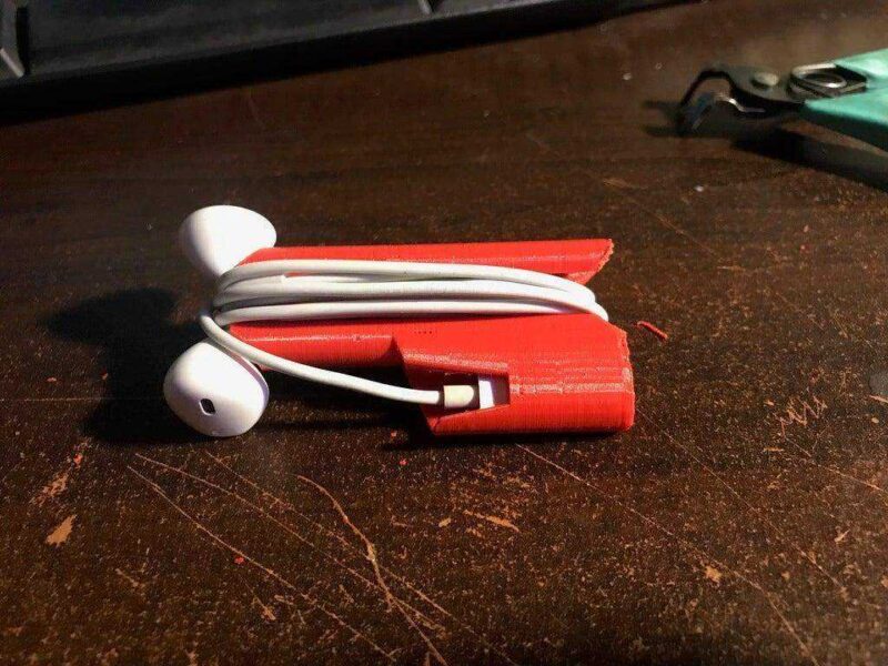 iPhone 7 Kulaklık Sargısı Tutucu Organizer - Görsel 3