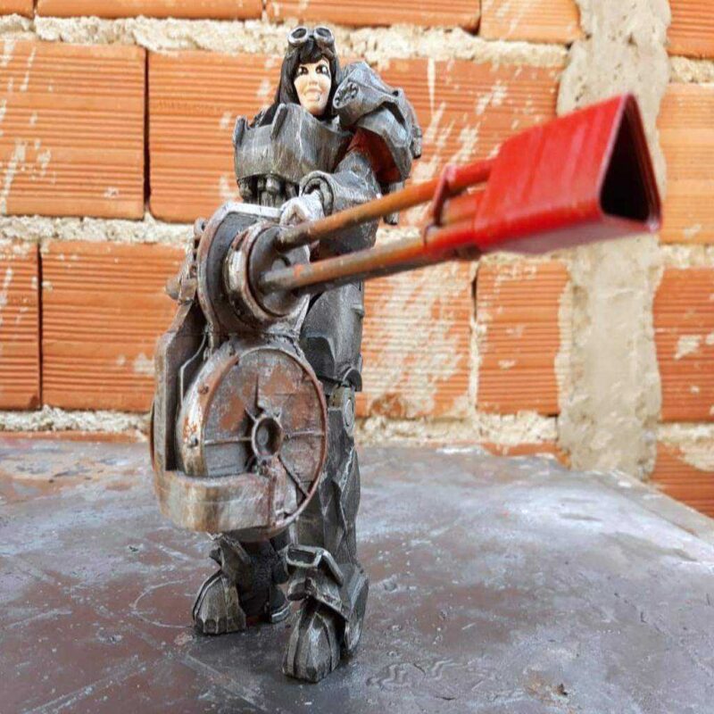 Fallout 4 Fallout Joe İçin Minigun Plastik Aparat