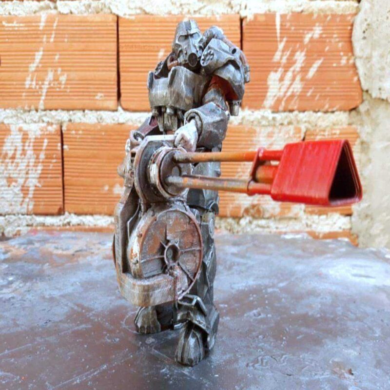 Fallout 4 Fallout Joe İçin Minigun Plastik Aparat - Görsel 2
