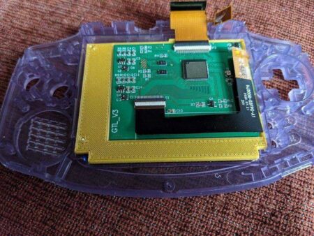 Gameboy Advance Cloud Ips Tutucu Braketi Plastik Aparat