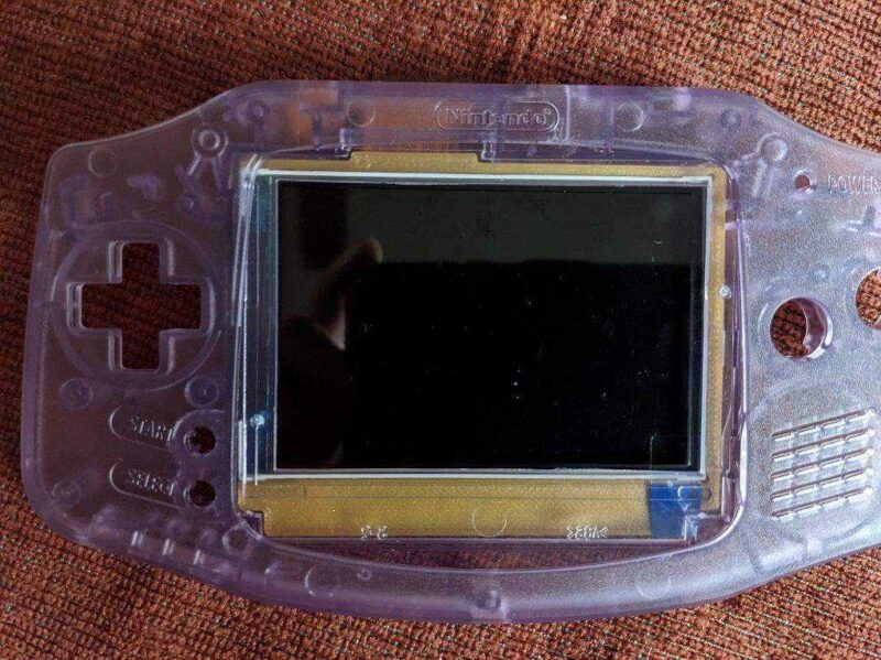 Gameboy Advance Cloud Ips Tutucu Braketi Plastik Aparat - Görsel 2