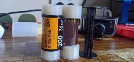 35Mm İla 120 Film Adaptörü Plastik Aparat