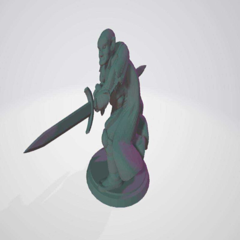 Orc Doublesword (Açıklamaya Bakınız!) Plastik Aparat - Görsel 2