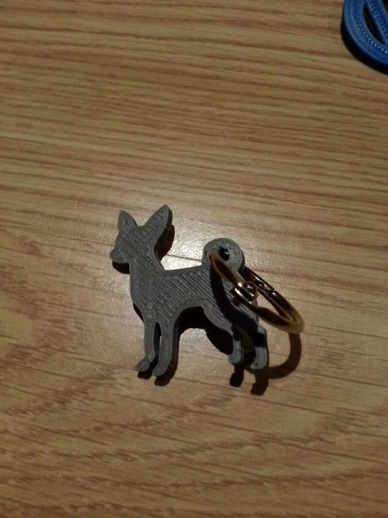 Chihuahuahua Anahtarlık Plastik Aparat