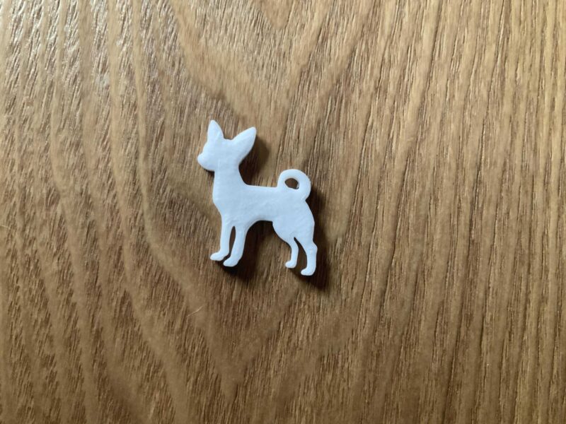 Chihuahuahua Anahtarlık Plastik Aparat - Görsel 3