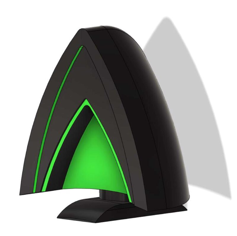 Razer Nari Essential / Ultimate Kitty Kulakları Plastik Aparat - Görsel 2