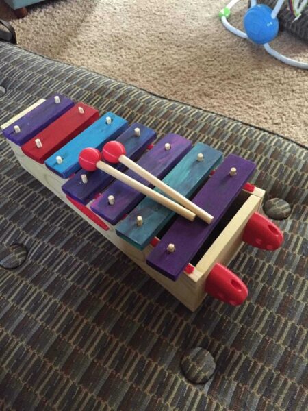 Zoelephone ( Kızım Zoe İçin Yapılan Xylophone) Plastik Aparat