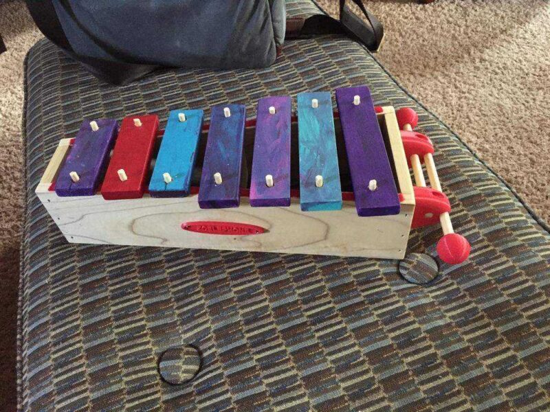 Zoelephone ( Kızım Zoe İçin Yapılan Xylophone) Plastik Aparat - Görsel 2