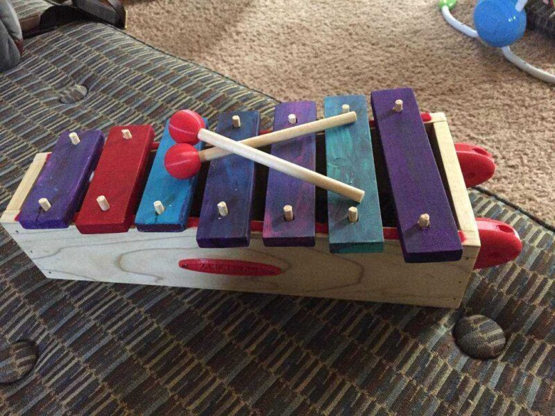 Zoelephone ( Kızım Zoe İçin Yapılan Xylophone) Plastik Aparat - Görsel 4