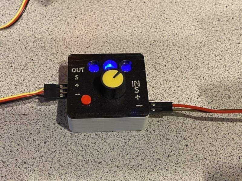 Yeni Elbisede Servo Test Cihazı! Plastik Aparat - Görsel 3