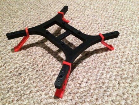 H-quad mikro quadcopter iniş takımı  Organik Plastikten