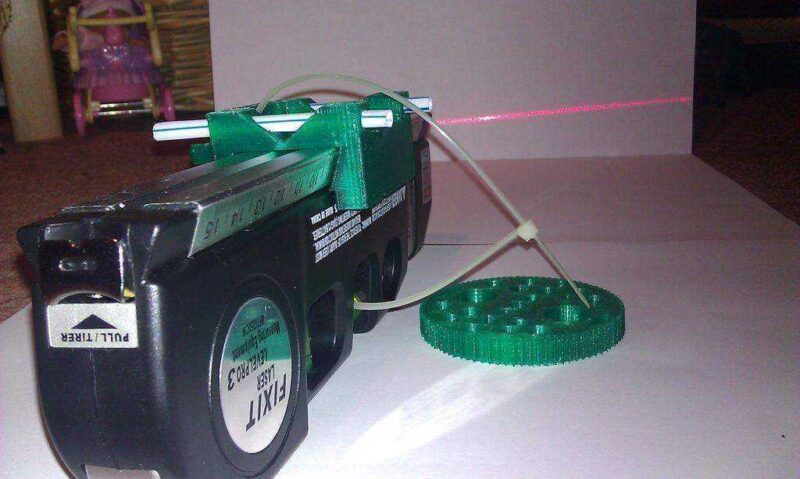 Dx Seviyesi İçin Seviye Montaj Sepeti (Lineer Lazer 3D Tarayıcı) Plastik Aparat - Görsel 4