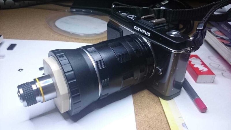 M42 Lens Adaptörüne Rms Plastik Aparat
