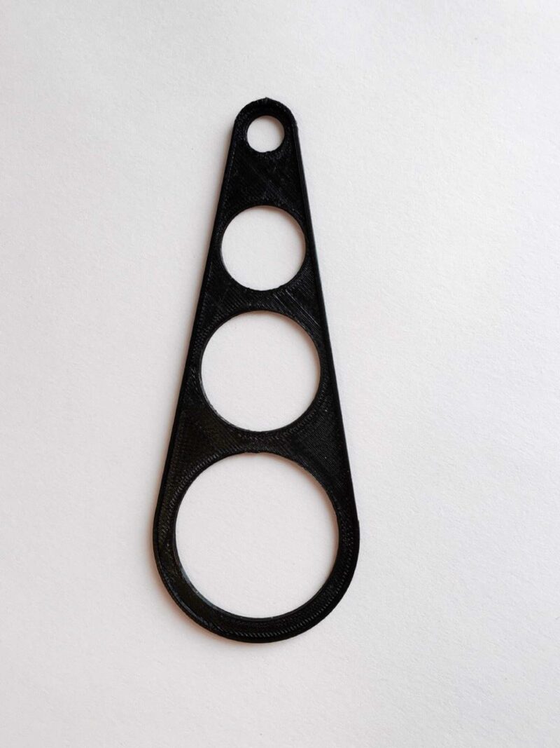 Spagetti Ölçme Aracı Aparatı Aparat Organizer Organik Plastikten - Görsel 2