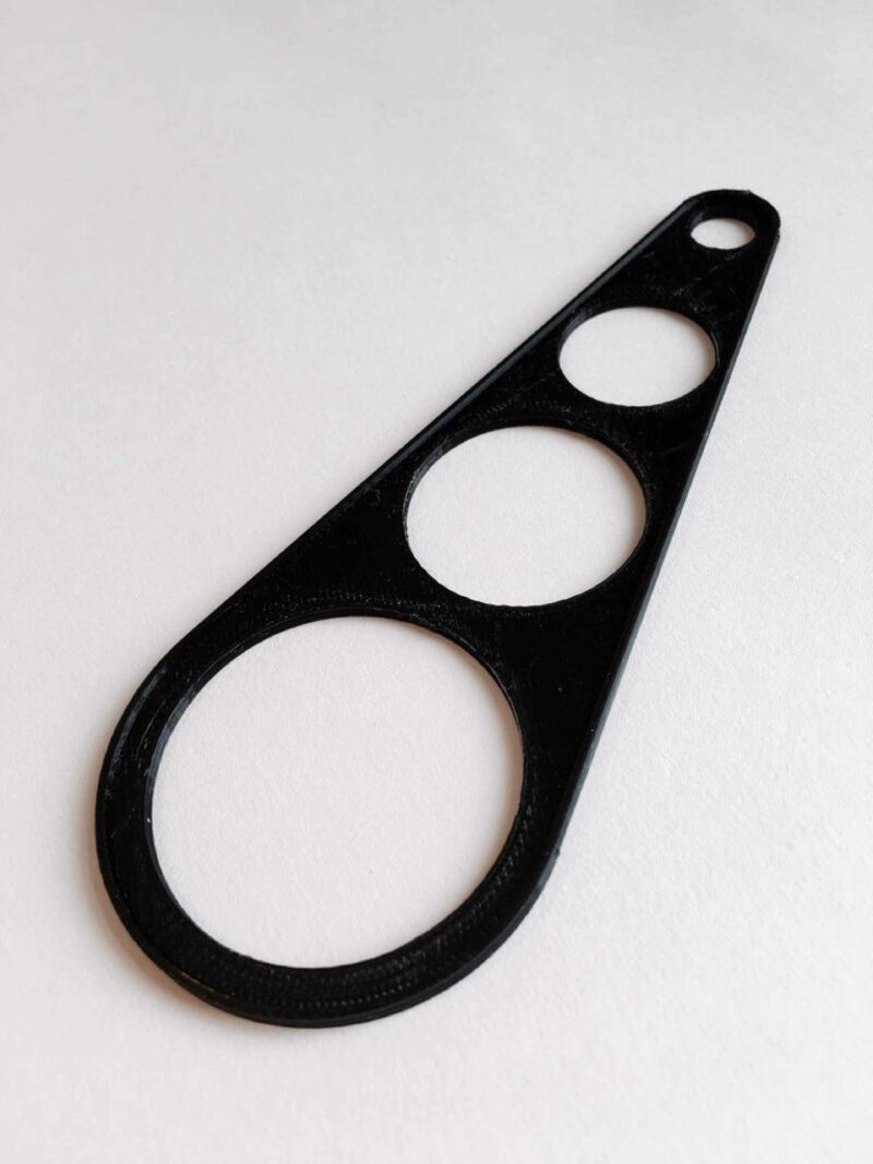 Spagetti Ölçme Aracı Aparatı Aparat Organizer Organik Plastikten - Görsel 3