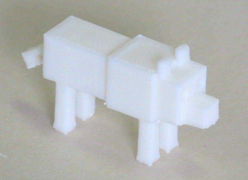 Minecraft Kurt Organik Plastikten Dekoratif Hediyelik Süs Biblob