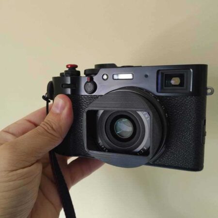Fuji X100 Serie Square Lens Hood Plastik Aparat