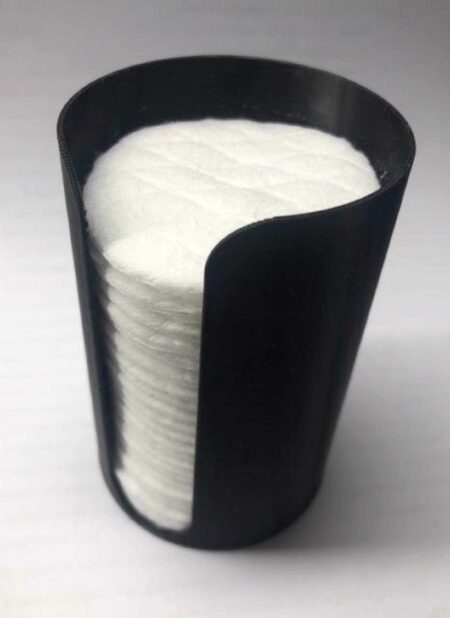 Basit Pamuklu Ped Tutucu Plastik Aparat