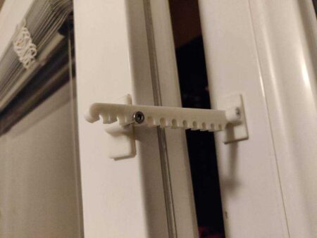 Şık Pencere Mandal (Doesn In Pencere Çerçevesinde Delikler Yapmak İçin Gerek Yok) Plastik Aparat