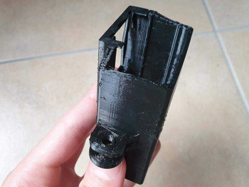 Stingy V2 Gopro Mount - Evrensel, Ayarlanabilir Açı (Hero8,9) Plastik Aparat - Görsel 4