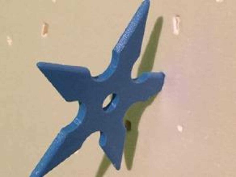 Ninja Yıldızı Plastik Aparat - Görsel 2