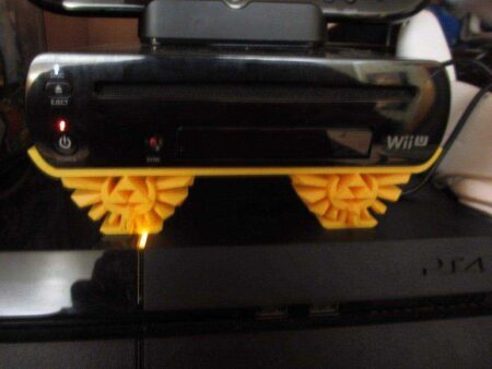 Nintendo Wii U Yatay Stand W / Zelda Hyrule Crest  Aparat