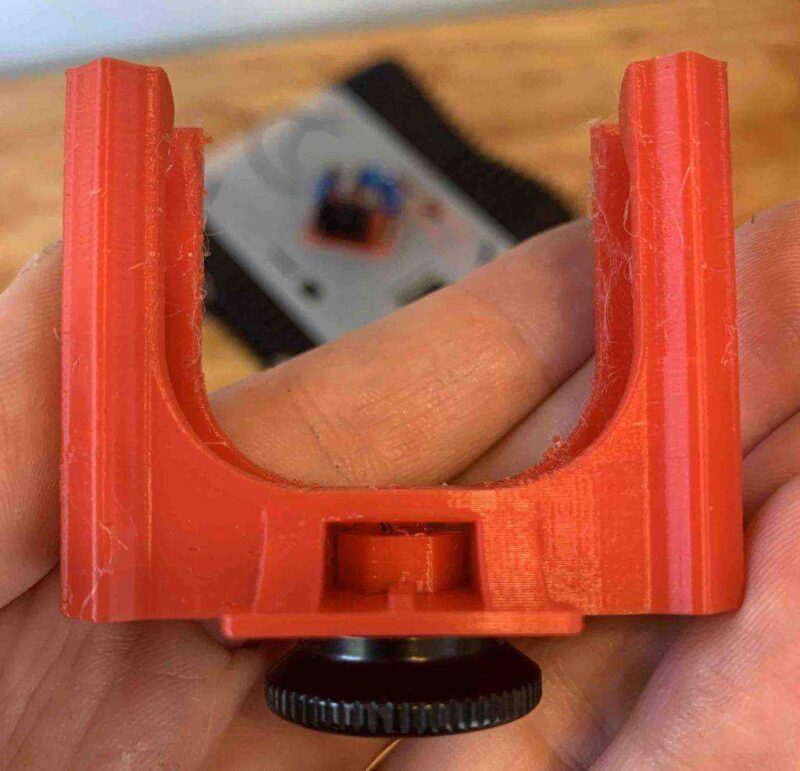 İphone Tripod Tutucu - Dişli Plastik Aparat - Görsel 3