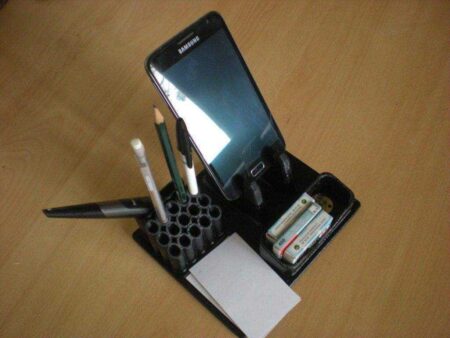Masaüstü düzenleyici Organizer Telefon Tutucu kartlık kalemlik