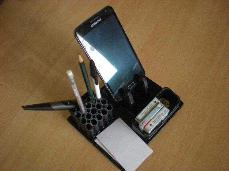 Masaüstü düzenleyici Organizer Telefon Tutucu kartlık kalemlik