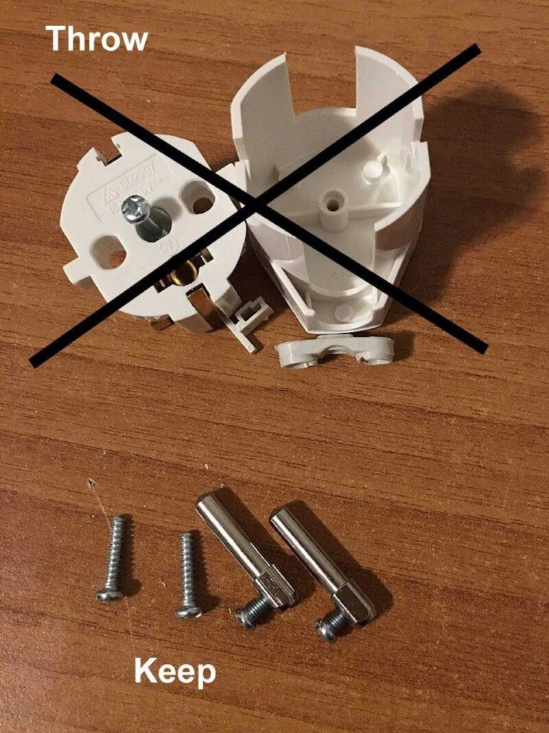 Ab Schuko / Fr 230V Şebeke Fiş Röle 2X Nc / Hayır Plastik Aparat - Görsel 4