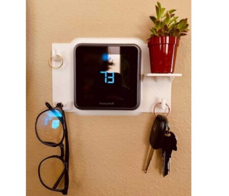 Honeywell T5 Akıllı Termostat Tutucu (Dekoratif Ve Pratik) Plastik Aparat