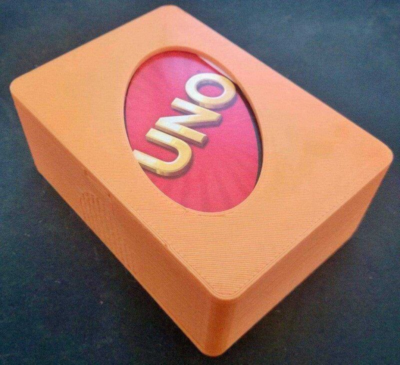 UNO Kart Oyunu Kutusu Kart Oyunları Saklama Koruma Muhafaza - Görsel 2