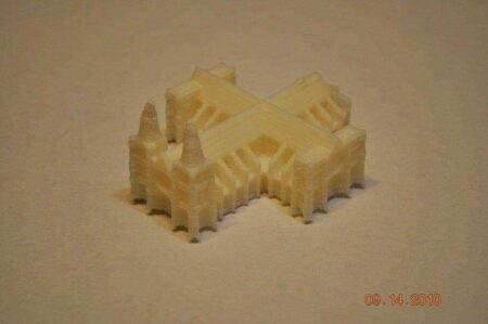 Mini Katedral Dekoratif Biblo Dekor Hediyelik Süs Eşyası Masaüstü
