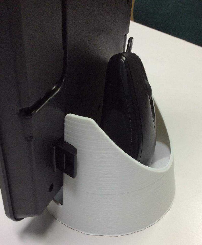 Fare Tutuculu Pc Klavye Standı Plastik Aparat - Görsel 2
