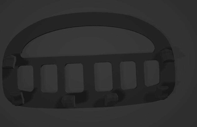 Oculus Quest 2 Askılı Baskı Düz Plastik Aparat - Görsel 2