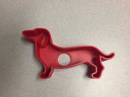 Dachshund Köpek  Kurabiye Kek Kalıbı Kalıp Organik Plastikten
