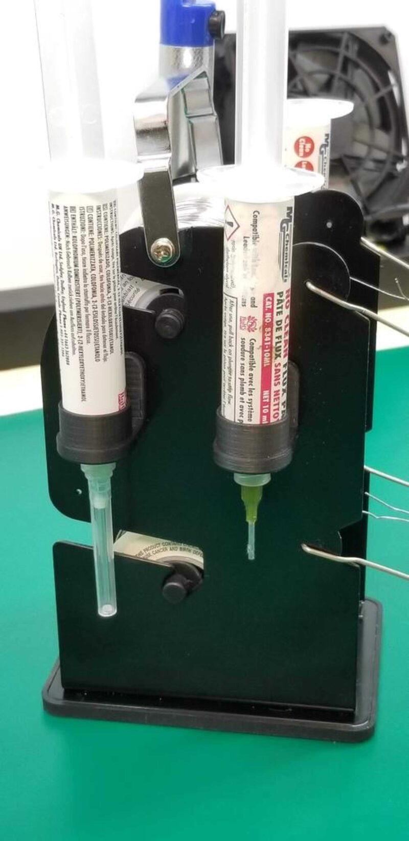 Mg Flux Ve Lehim Yapıştır Tutucu Plastik Aparat - Görsel 2