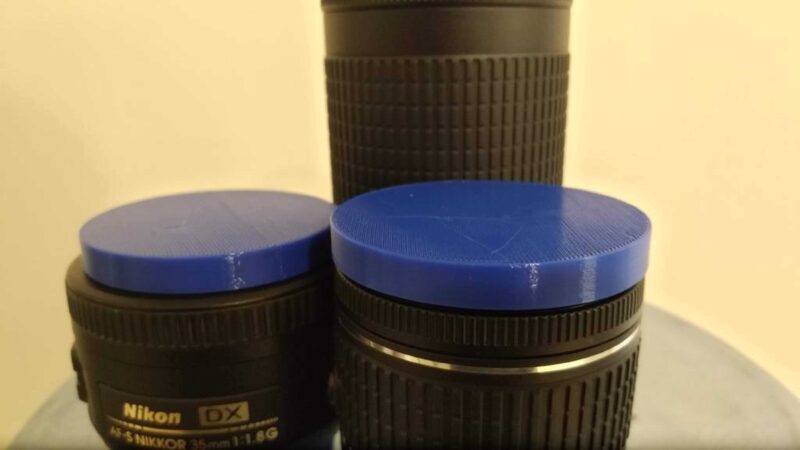Nikon Lens Kapakları 52Mm, 55Mm, 58Mm Plastik Aparat - Görsel 3