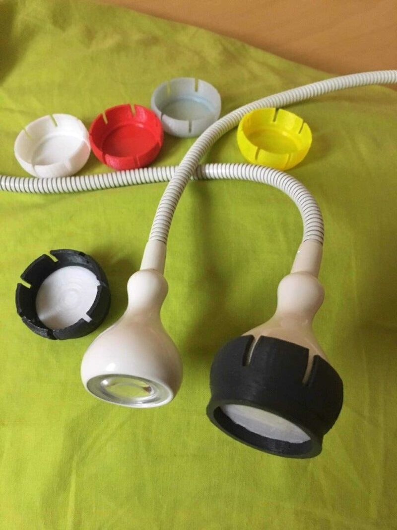 Zayıflatıcı Başucu Lambası Ikea Jansjö Plastik Aparat