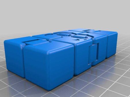 Yine Başka Bir Fidget Infinity Cube V2 - Red Sox Edition Plastik Aparat