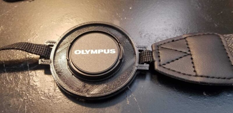 37Mm 46Mm 58Mm - Combo Lens Kapak Tutucu Toka Plastik Aparat - Görsel 2