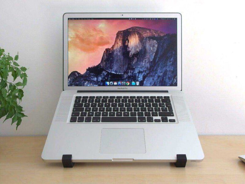 Geometrik Laptop stand Yükseltici Tutucu Kolay Kullanım Şık - Görsel 2