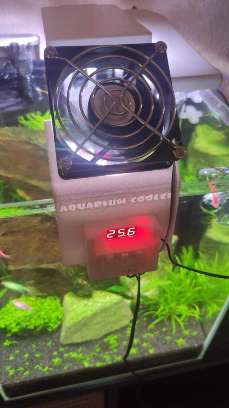 Akvaryum Soğutucu Termostat Plastik Aparat